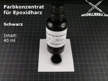 Farbkonzentrat schwarz für Epoxidharz 40 ml