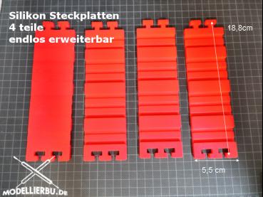 Silikon Steckplatten Set 4 teile