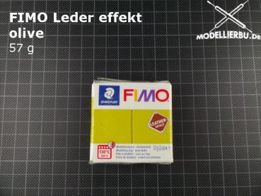 Fimo effect "Leder" 57 g olive (519)