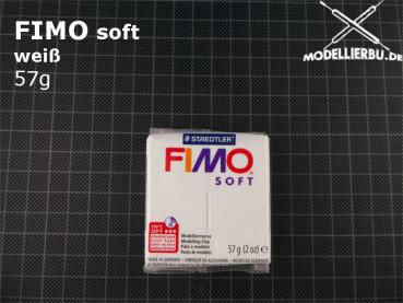 Fimo soft 57 g Block (0) weiß