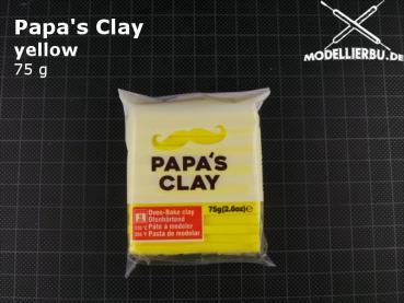 Papa's Clay 75g Yellow (02)