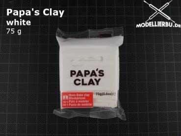 Papa's Clay 75g White (01)