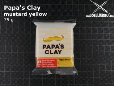 Papa's Clay 75g Mustard Yellow (05)