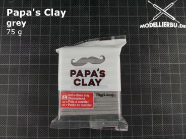 Papa's Clay 75g Grey (34)