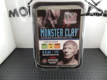 Monster Clay Gray MEDIUM 4,5 lbs (2,04 kg)