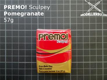 PREMO! Modelliermasse 57g Block 5026 Pomegranate