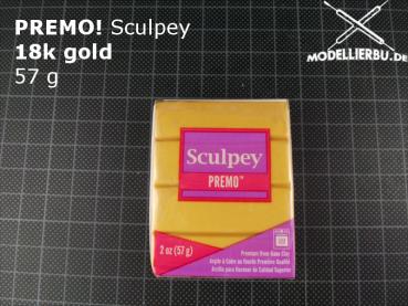 PREMO! Modelliermasse 57g Block 5055 18K Gold