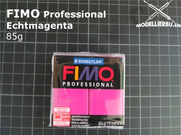 FIMO Professional Normalblock 85 g (210) Echtmagenta