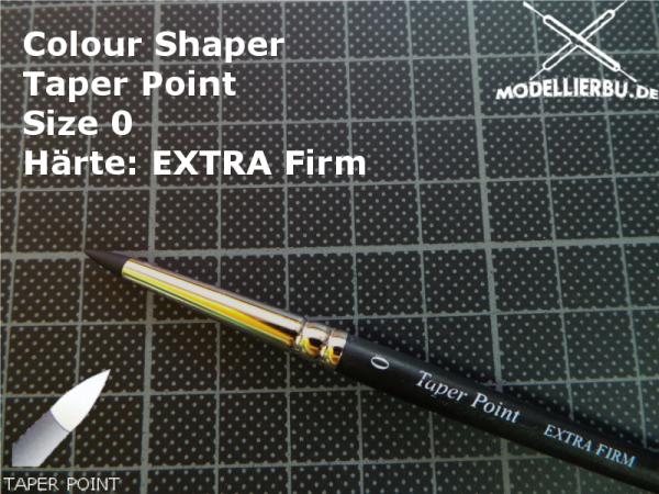 Colour Shaper EXTRA Firm Taper Point Size 0