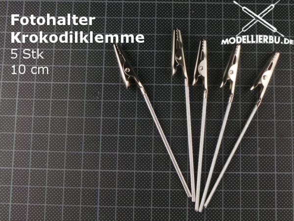 Fotohalter Krokodilklemmen 5 Stk 10 cm