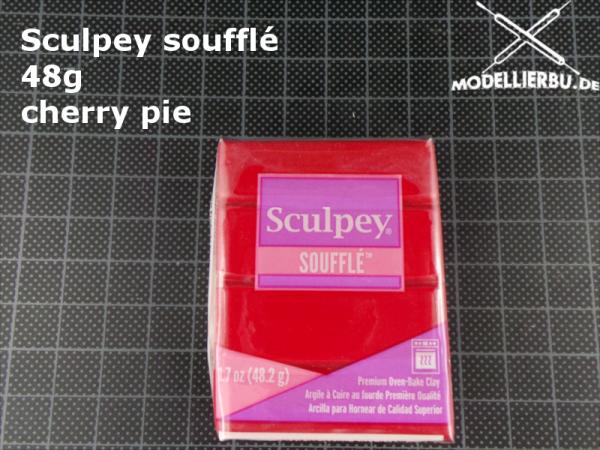 Sculpey Soufflé 48 g cherry pie