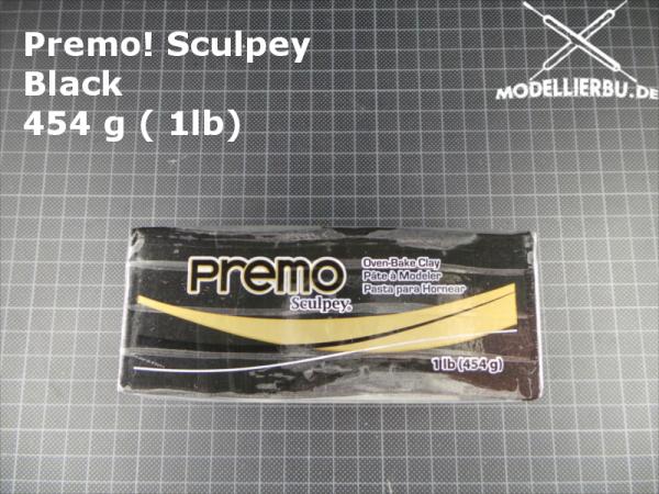 PREMO! Modelliermasse 454 g Block  5042 454 Black