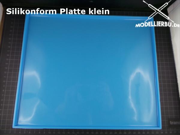 Silikonform Platte 30 x 25 x 0,5 cm (Farbe unterschiedlich)