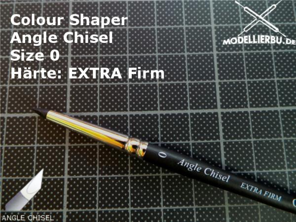 Colour Shaper EXTRA Firm Angle Chisel Size 0