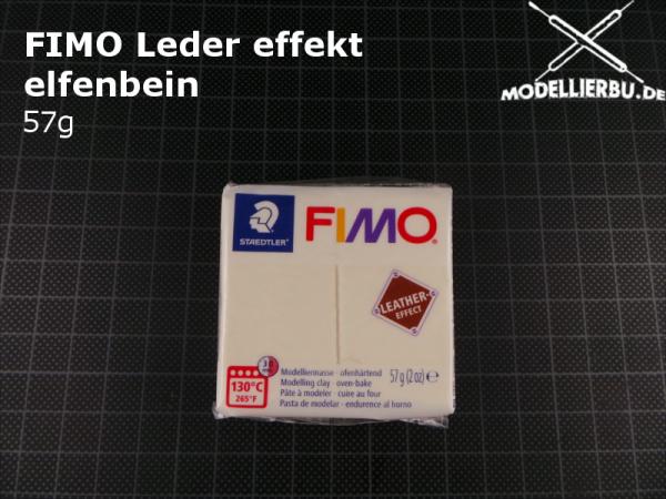 Fimo effect "Leder" 57 g elfenbein (029)