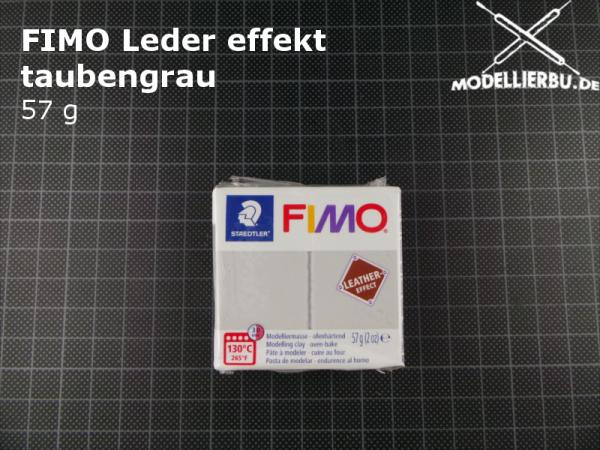 Fimo effect "Leder" 57 g taubengrau (809)