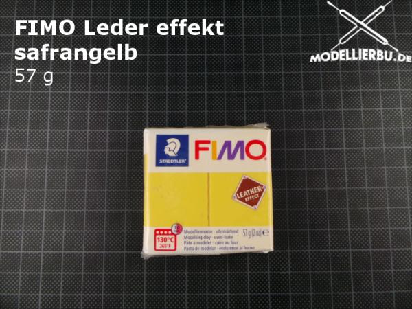 Fimo effect "Leder" 57 g safran gelb (109)