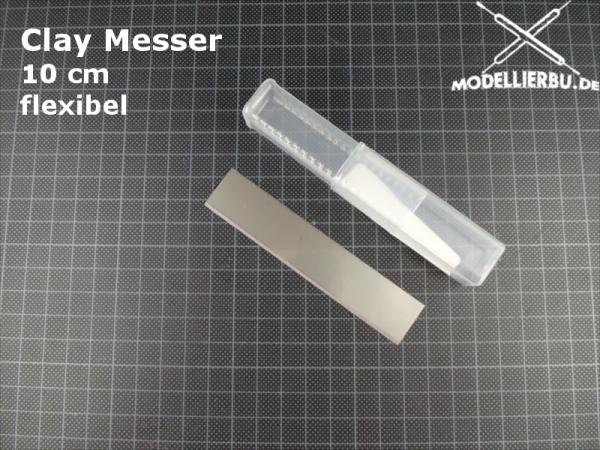 Clay Messer 10 cm (flexibel)