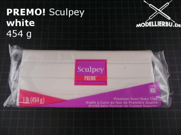 PREMO! Modelliermasse 454 g Block  5001 454 White