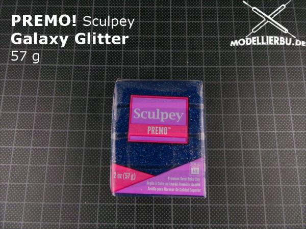 PREMO! Modelliermasse 57g Block 5005 Galaxy Glitter