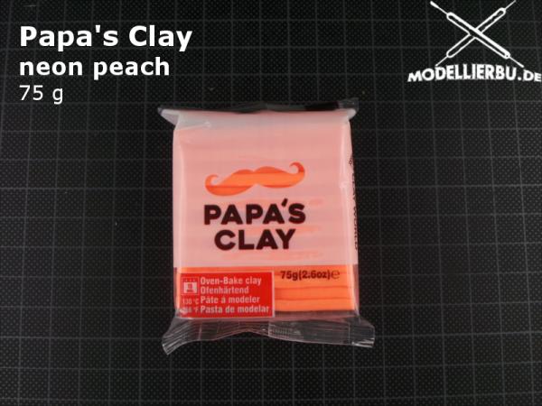 Papa's Clay 75g Neon Peach (09)