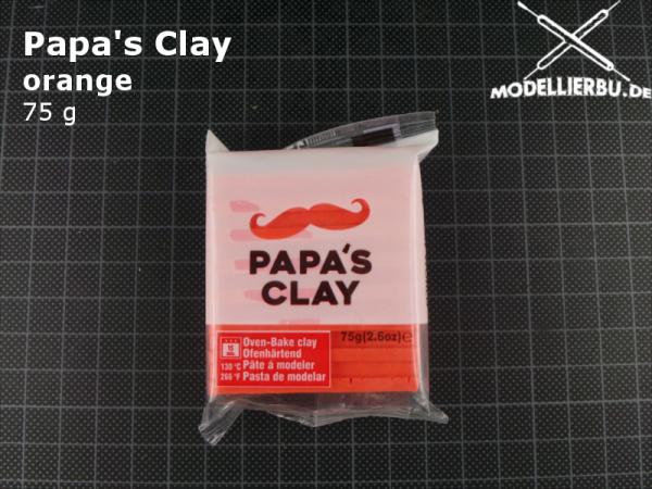 Papa's Clay 75g Orange (10)