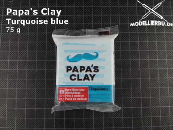 Papa's Clay 75g Turquoise Blue (22)
