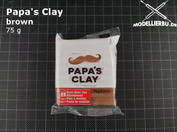 Papa's Clay 75g Brown (32)