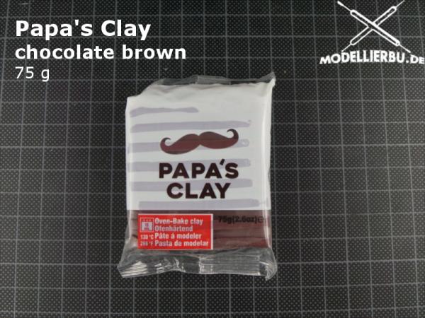 Papa's Clay 75g Chocolate Brown (33)
