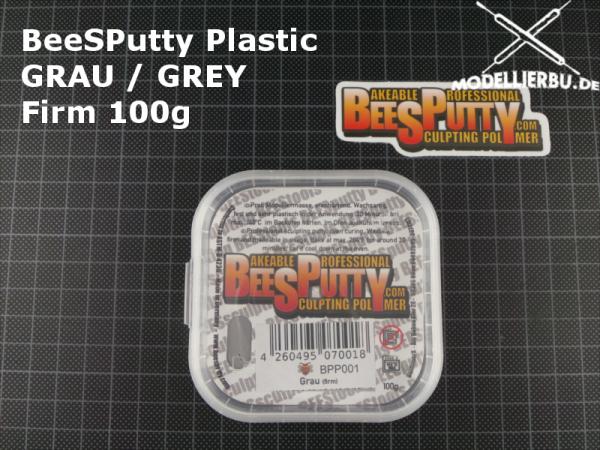 BeeSPutty Plastic GRAU / GREY FIRM 100g