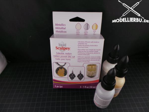 Liquid Sculpey Multipack Metallics 3x 30ml