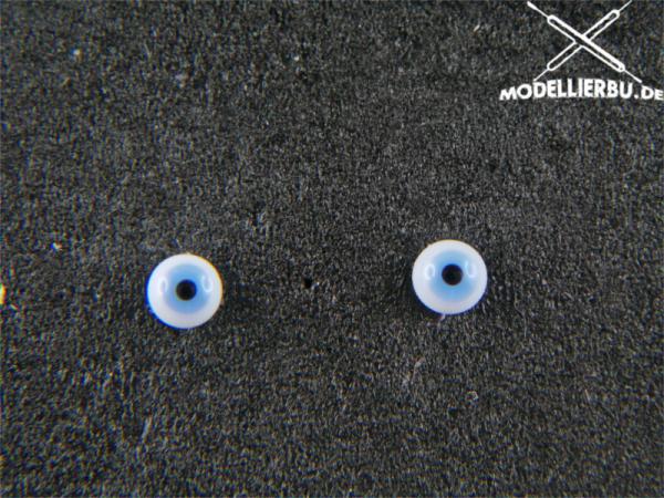 4mm Puppenaugen Miniatur am Draht M05