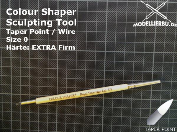 Colour Shaper Sculpting Tool Taper Point /Wire Size 0