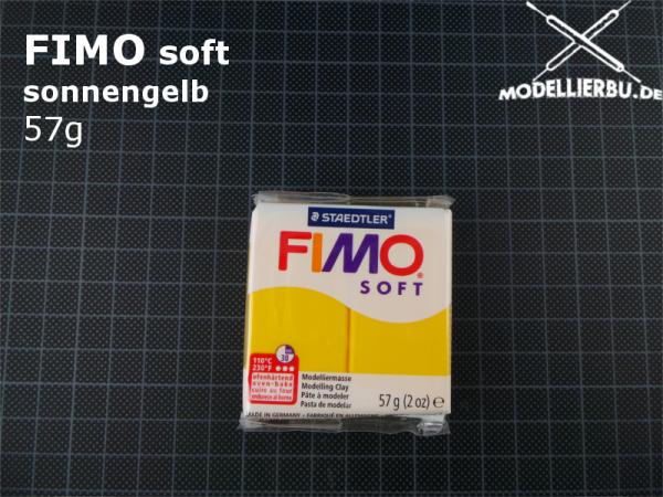 Fimo soft 57 g Block (16) sonnengelb