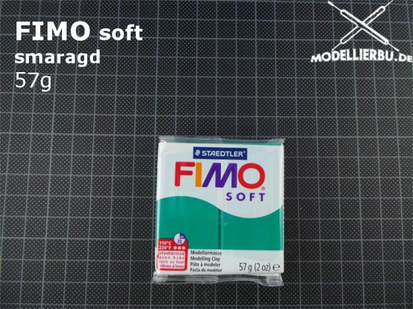 Fimo soft 57 g Block (56) smaragd