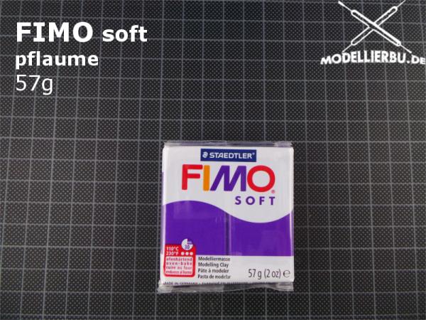 Fimo soft 57 g Block (63) pflaume