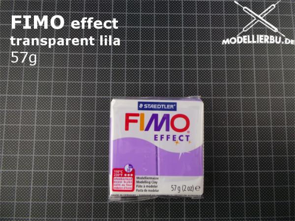 Fimo effect 57 g Block (604) transparent lila