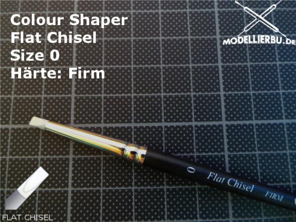 Colour Shaper Firm Flat Chisel Size 0