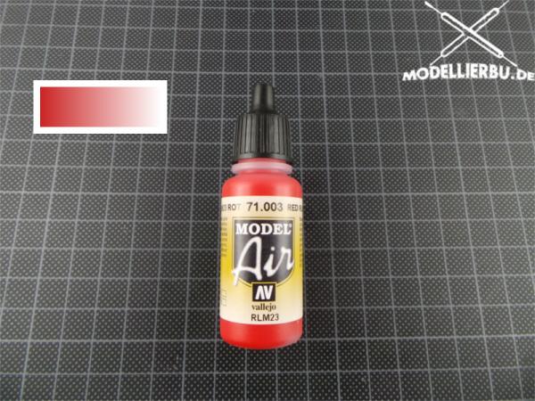 Vallejo Model Air 17 ml Red RLM23