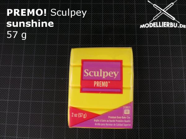 PREMO! Modelliermasse 57g Block 5525 Sunshine