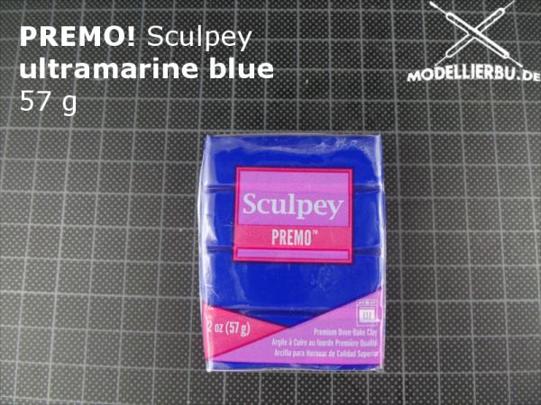 PREMO! Modelliermasse 57g Block 5562 Ultramarine Blue Hue