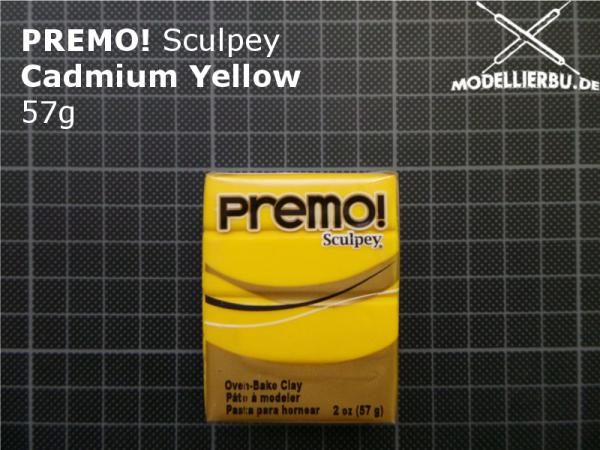 PREMO! Modelliermasse 57g Block 5572 Cadmium Yellow Hue