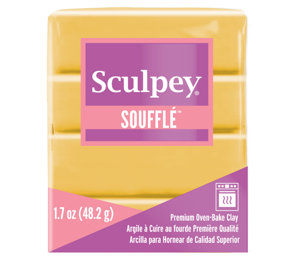 Sculpey Soufflé 48 g yellow ochre
