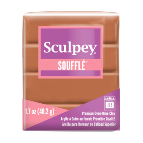 Sculpey Soufflé 48 g cinnamon